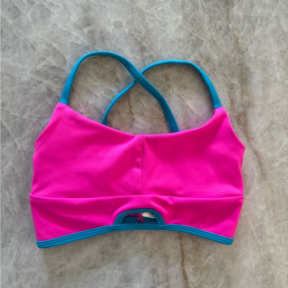 Five Dancewear motiv8 bra in pink paradise
